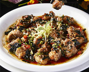 泰椒紫苏蒸排骨 