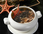 滋补护肝草炖海星