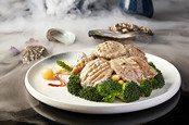 黑松露酱焗五头大连鲍