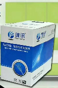 唯讯CAT-6 六类非屏蔽 300米/箱（蓝色）