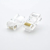 水晶连接头8位六类非屏蔽