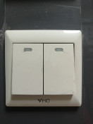 胜点开关VG白 二位大跷开关