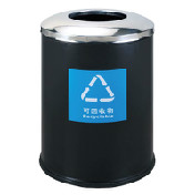 美式烤漆垃圾桶