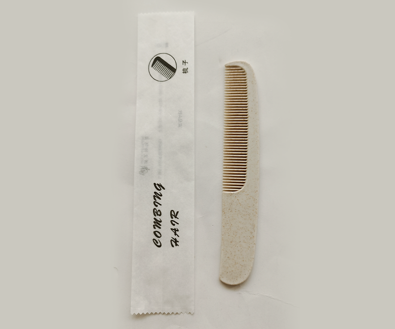 北欧风情环保纸袋梳子B款