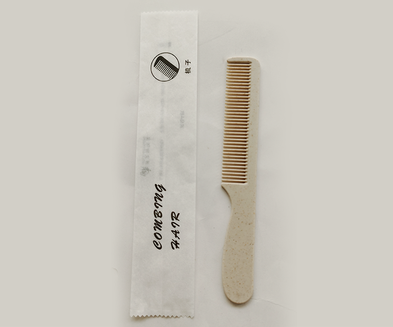 北欧风情环保纸袋梳子D款