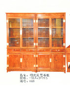 明式双层书柜 065