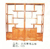 小海棠博古架 125