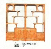 大海棠博古架 126