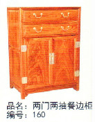 两门两抽餐边柜 160