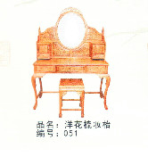 洋花梳妆枱 051