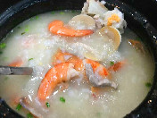 海鲜煲粥