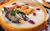 甲鱼炖鸡