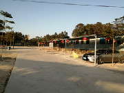 山塘田园餐厅停车场