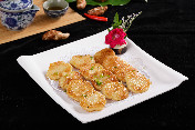 香煎手打墨鱼饼