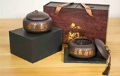 特级化石茶加滇红茶礼盒装