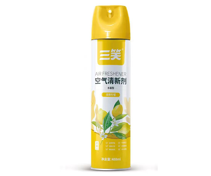 三笑空气清新剂480ML清爽柠檬