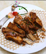 孜然焗羊排