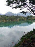 白水在风景
